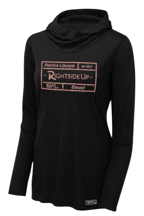 Women's Long Sleeve Hooded T-Shirt